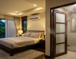 เปิดประตูห้องน้ำตอนเปิดแอร์