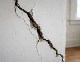 รอยร้าวผนังบ้าน